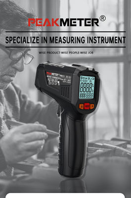 Temassız ölçüm El tipi Endüstriyel dereceli termometre 13 noktalı lazer ölçümü