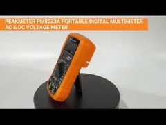 Gerçek RMS El Dolu Dijital Multimeter AC / DC Voltaj Direnci Ölçümü