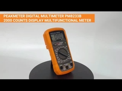 Çok fonksiyonel Dijital Volt Ohm Meter, El Uzay Dijital Multi Meter