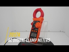 Gerçek RMS AC Dijital Klem Tester, Dijital Klem Multimeter Frekans ve Direniş Tester
