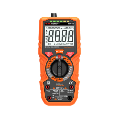 True-RMS Dijital Multimeter elektrik voltmetri MAX MIN REL ölçümü Elde tutulan profesyonel metre