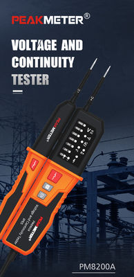 Otomatik Aralıklı RCD Test Voltaj Detektörü, 3 Fazlı devrelerde yüksek doğruluk ölçümü için