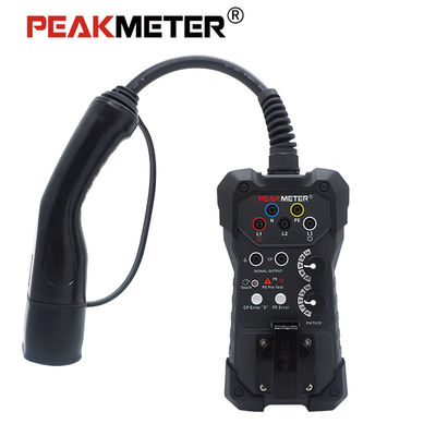 PM701 Serisi EVSE Adaptörü Gelişmiş Şarj İstasyonu Testici PE Ön Test ve IP54 Tüm Şarj İstasyonları İçin