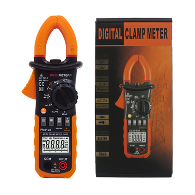 AC/DC Dijital CLamp Meter Ammeter, Voltmeter, Çift Kalıp, Diyot Testi, Ohmmeter Ölçümü ile