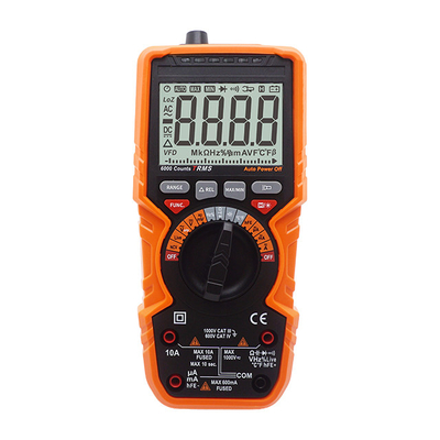 El ve Otomatik Aralık Dijital Meter 1000V Voltmeter AC DC Dijital Multimeter MAX Ve MIN Ölçüm