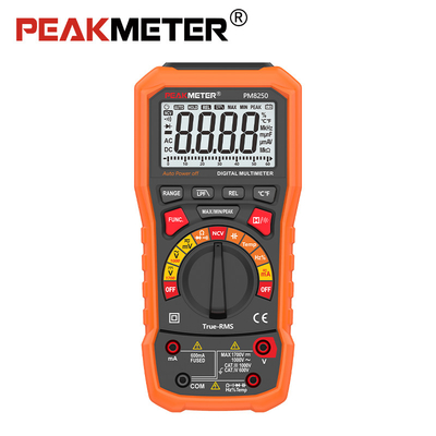 Otomatik Aralık Fotovoltaik 1700V Dijital Multimeter Nitelikli Ölçüm MAX/MIN/PEAK Multimeter